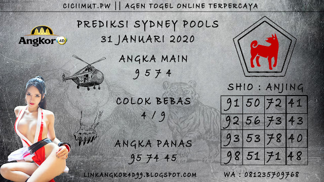 PREDIKSI SYDNEY POOLS 31 JANUARI 2020 PREDIKSI SYDNEY POOLS 31 JANUARI 2020