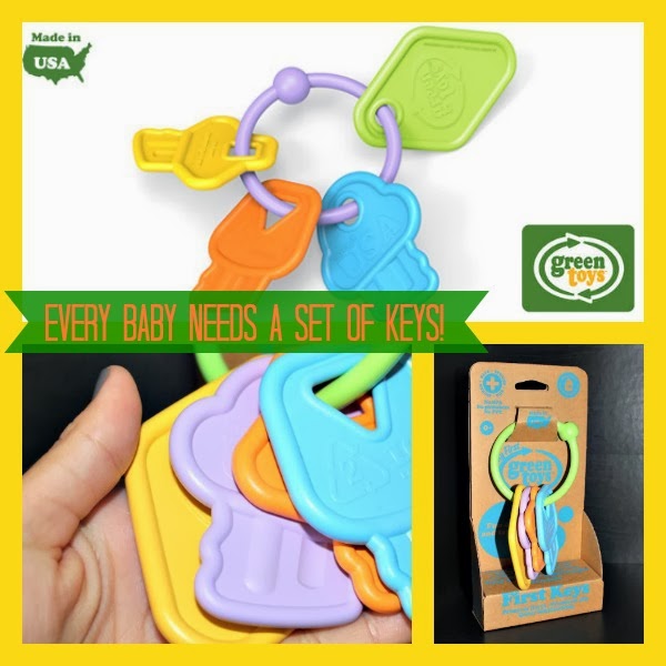 Baby Teething Keys | My First Keys by Green Toys, Inc. • The Naptime ...