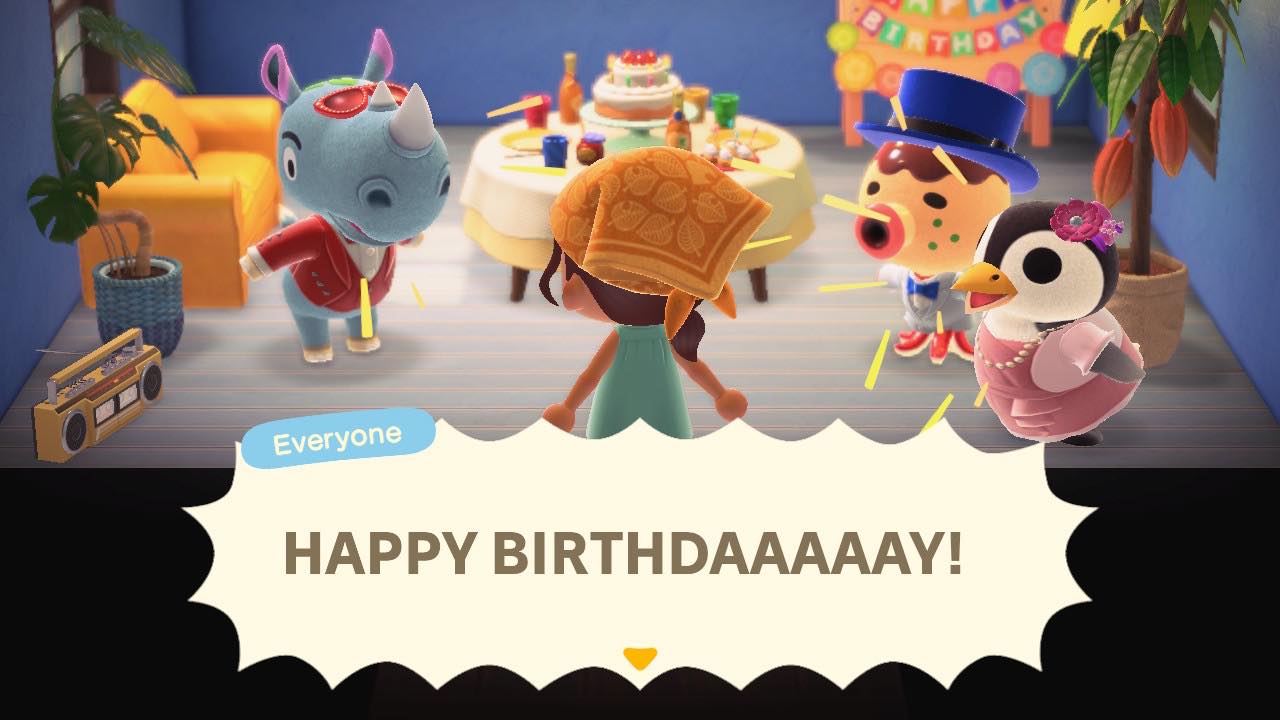 ACNH Theme Birthday Party Animal Crossing Tips + Secret Codes