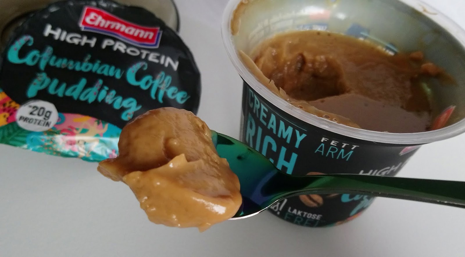 Chwile zasłodzenia Ehrmann High Protein Columbian Coffee Pudding