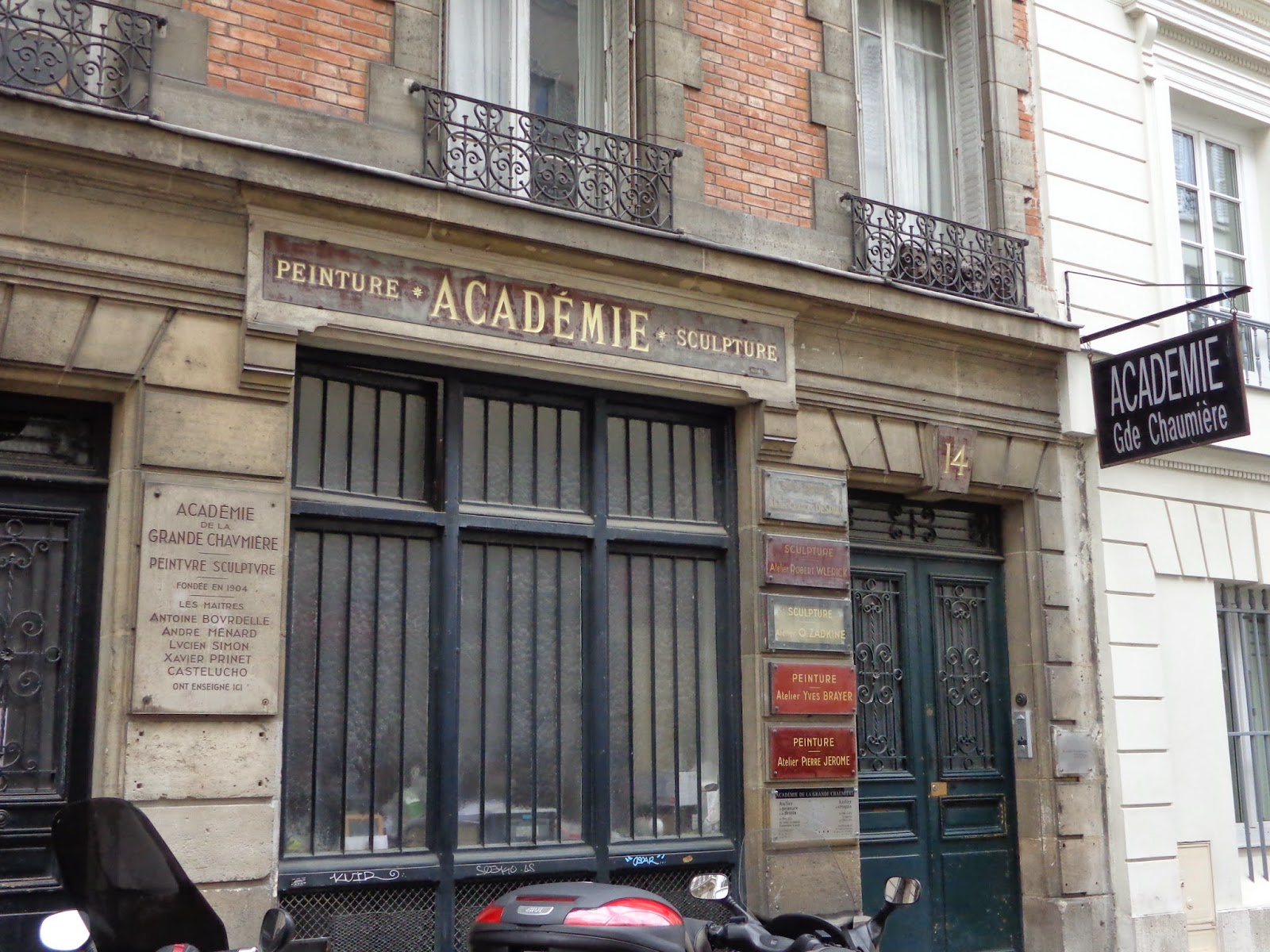 Angie Arcangioli ramblings of an artist in Paris Academie de la Grande Chaumiere and