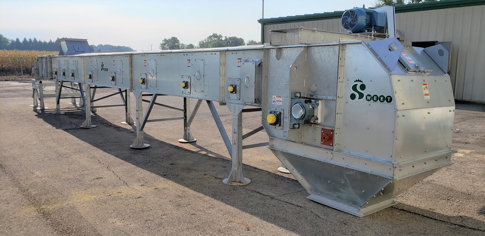 The Global Miller Sweet launches enclosed belt conveyor