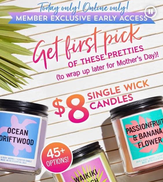 Life Inside the Page Bath & Body Works Rewards Member App Single