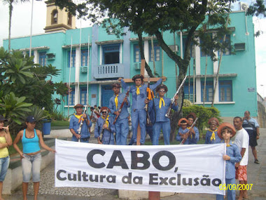 Crucificação dos bacamarteiros pelo prefeito Lula Cabral