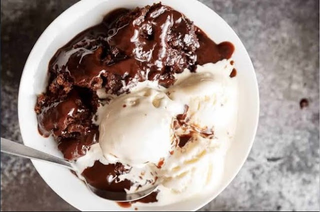 Hot Fudge Pudding Cake #chocolate #cake