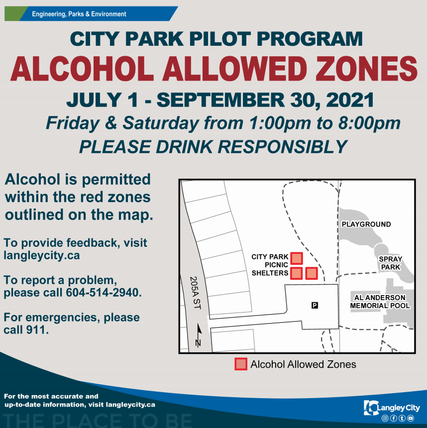 The South Fraser Blog Food trucks and alcoholic beverages allowed in select parks this summer