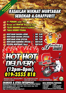 Hot Hot Delivery Call 019 3555 818