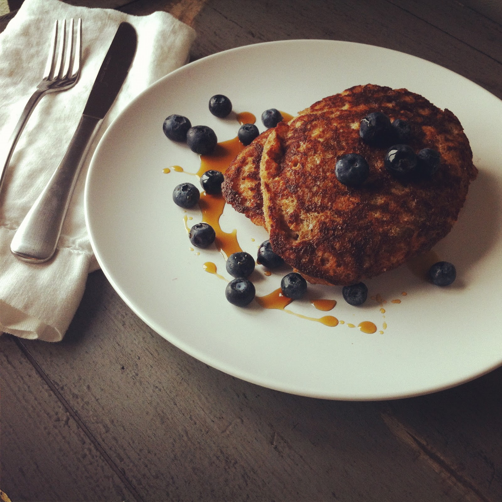 NourishRDs Hazelnut Pancakes