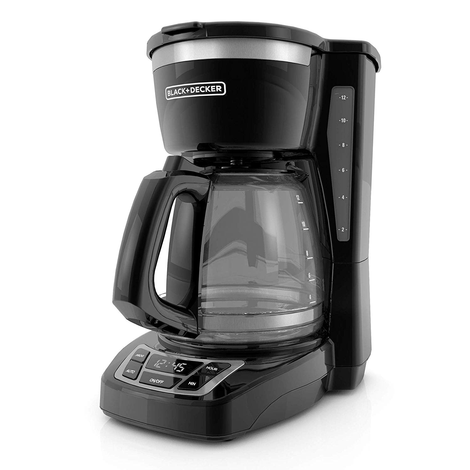 BLACK+DECKER 12Cup Programmable Coffeemaker, Black, CM1160B