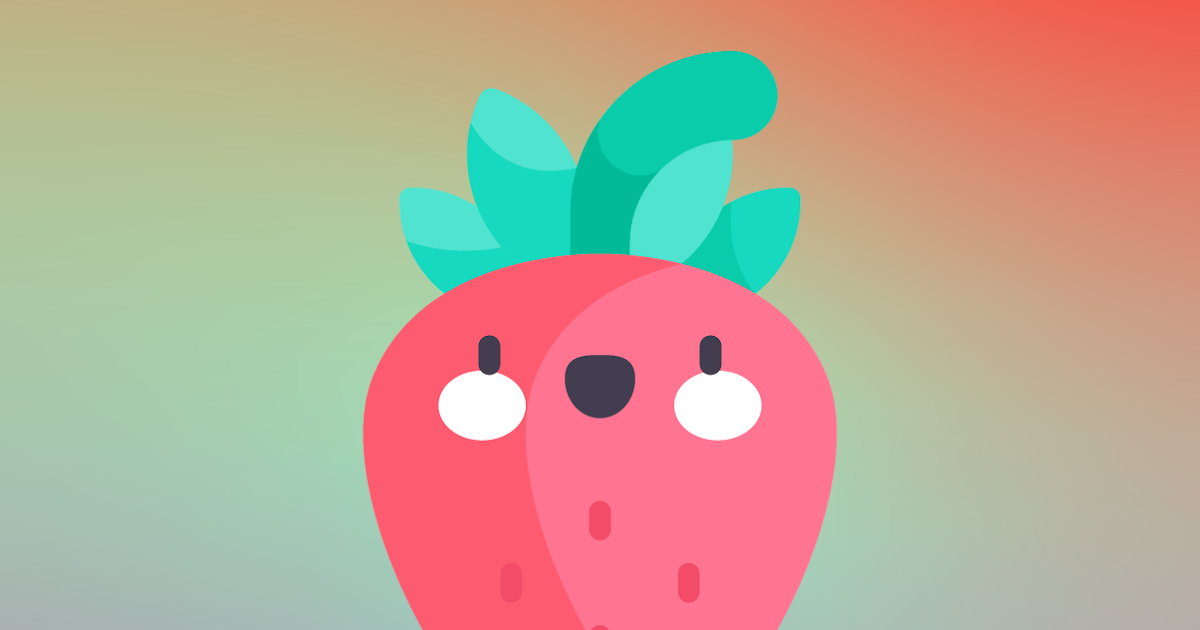 Cute kawaii strawberry phone wallpapers