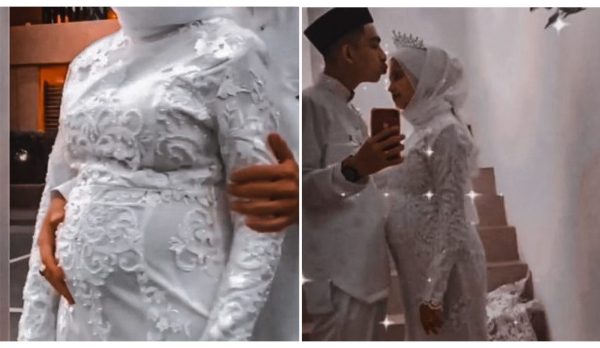 Tular Pengantin Baru Nampak Sedikit Berisi Di Bahagian Perut Semasa Nikah Wanita Ini Tampil Cerita Sebenar Selepas Dipersoalkan Oleh Warganet