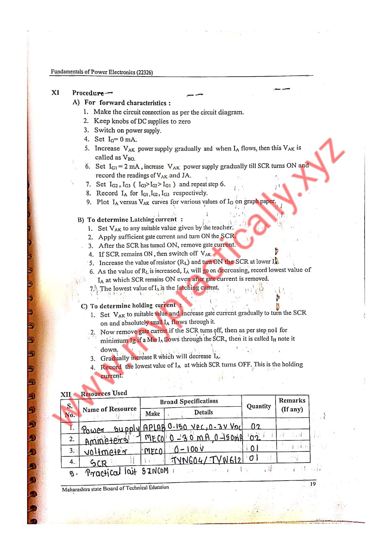 fundamentals of power electronics nptel assignment answers