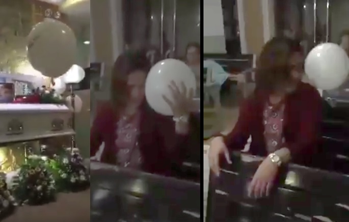 Grieving mom receives “one last hug” from dead son