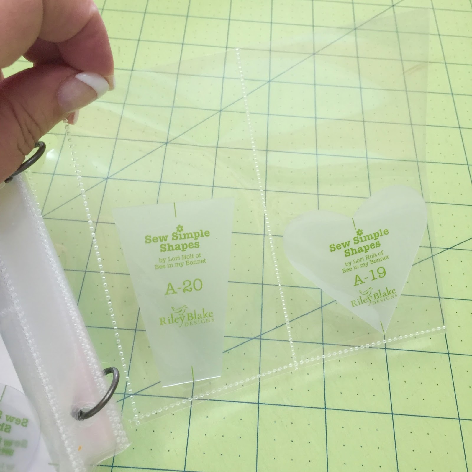 Bee In My Sew Simple Shapes How I keep them Organized!!