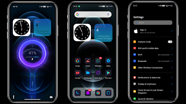 themes iPhone 12 Pro Max oppo realme