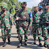 Dandim 0824/Jember Ikut Sambut Kedatangan Pangdivif 2/K Di Markas Yonif Raider 515/K