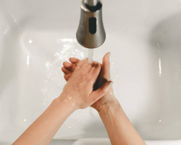 Clean your hands often. Use soap and water