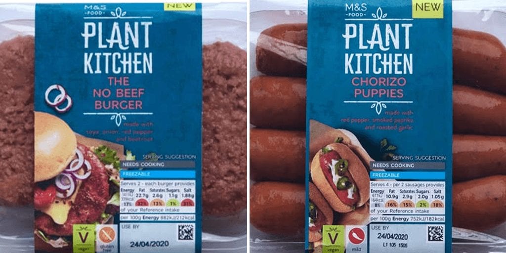 Vegan Latest Marks & Spencer just launched vegan chorizos and nobeef