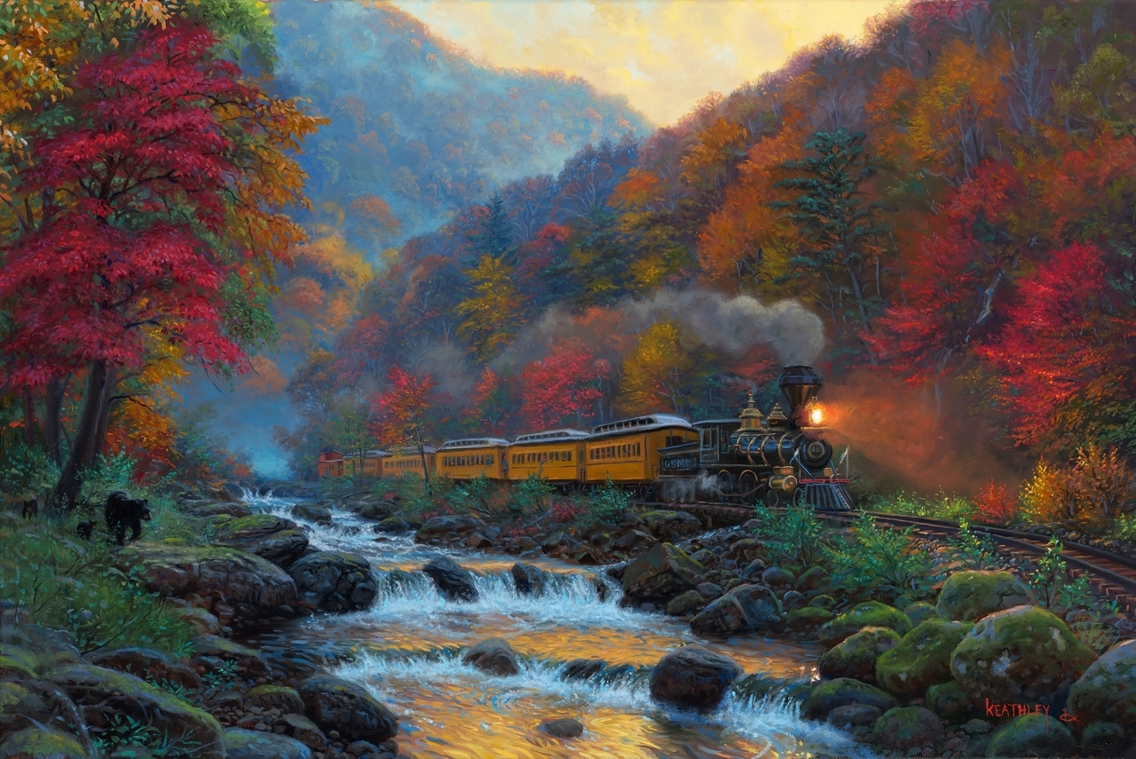 Mark Keathley, 1963 | Romantic Scenery painter | Tutt’Art@ | Pittura