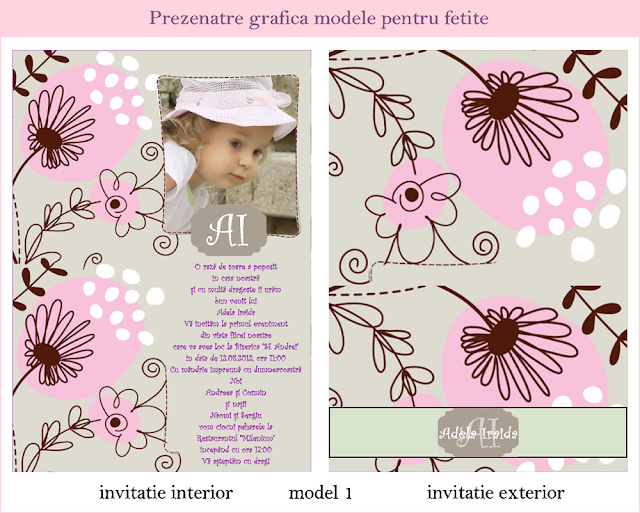 invitatii botez papirus