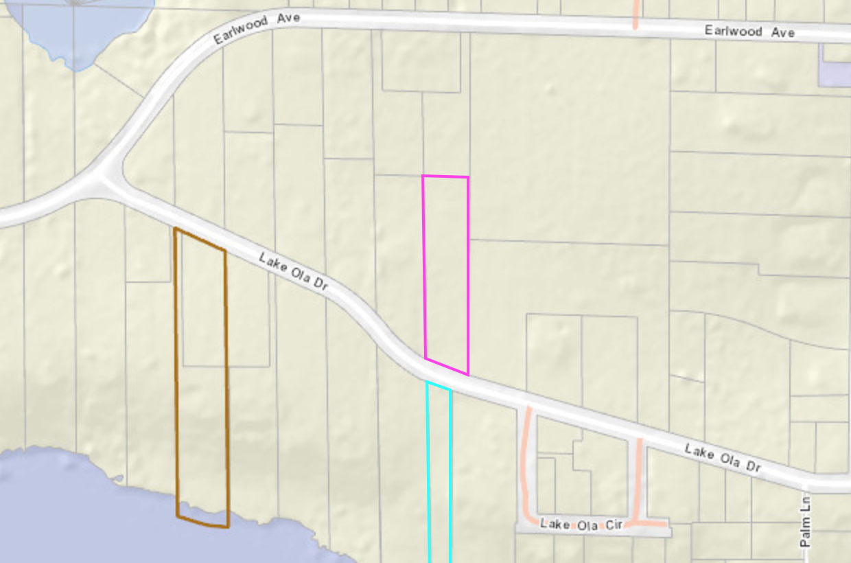 The Saga of Drainage into Lake Ola