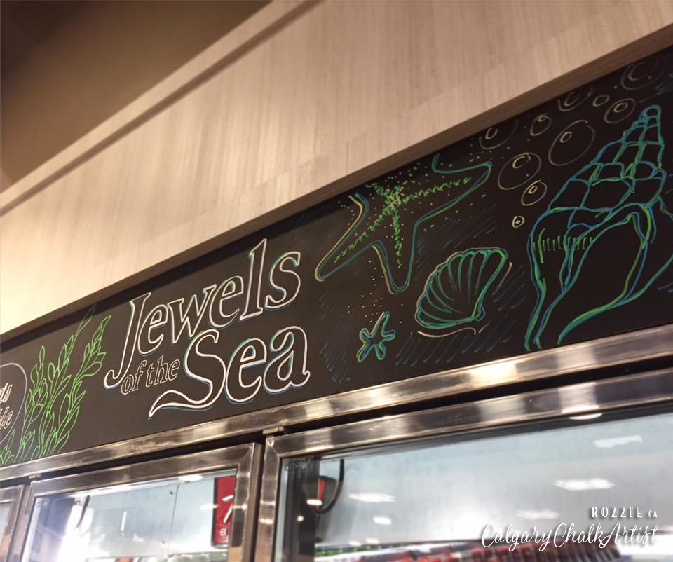 Rozzie Calgary Chalk Artist Calgary Chalkboards Update, Recent Work