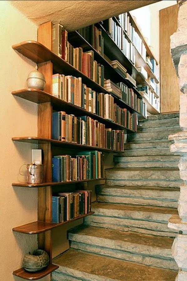 Practical bookcase for home