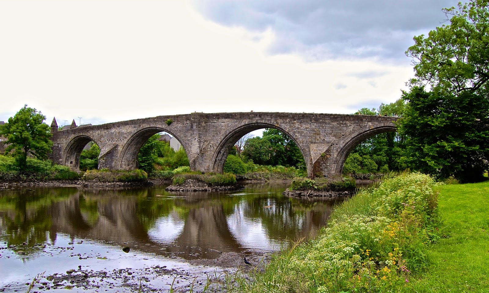 Old Stirling Bridge in Scotland