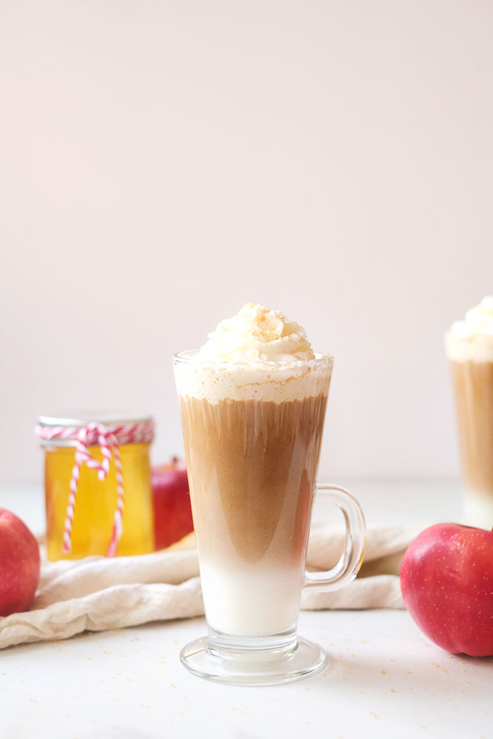Apple Crisp Macchiato Recipe Hot or Iced (Starbucks Copycat) Koti Beth