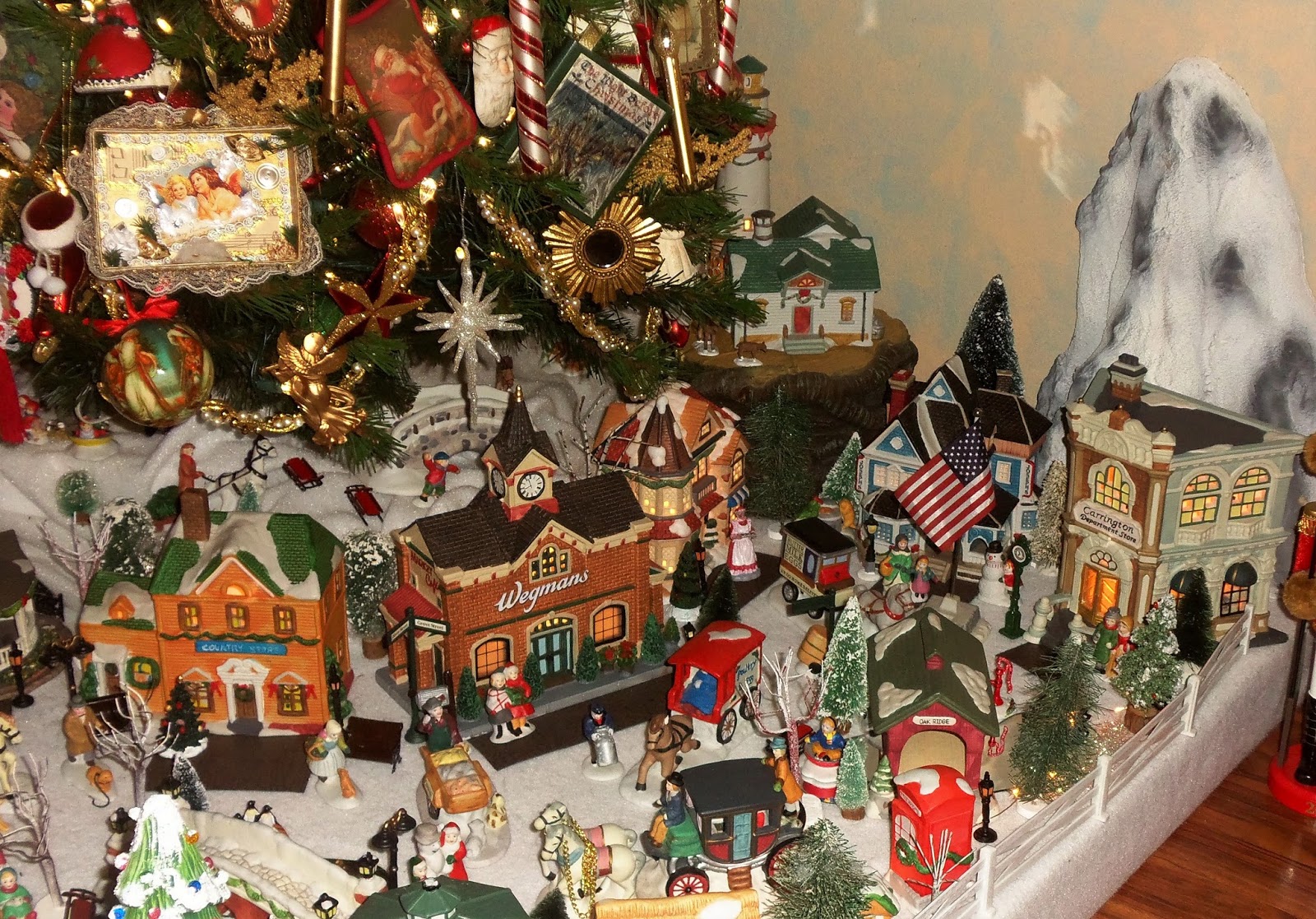 A DEBBIEDABBLE CHRISTMAS A Tale of 2 Christmas Trees and a Villlage