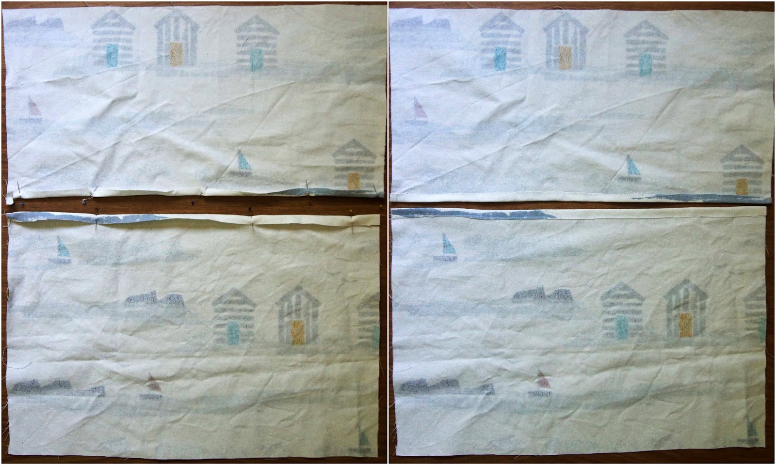 How to sew a cushion cover without zip or buttons