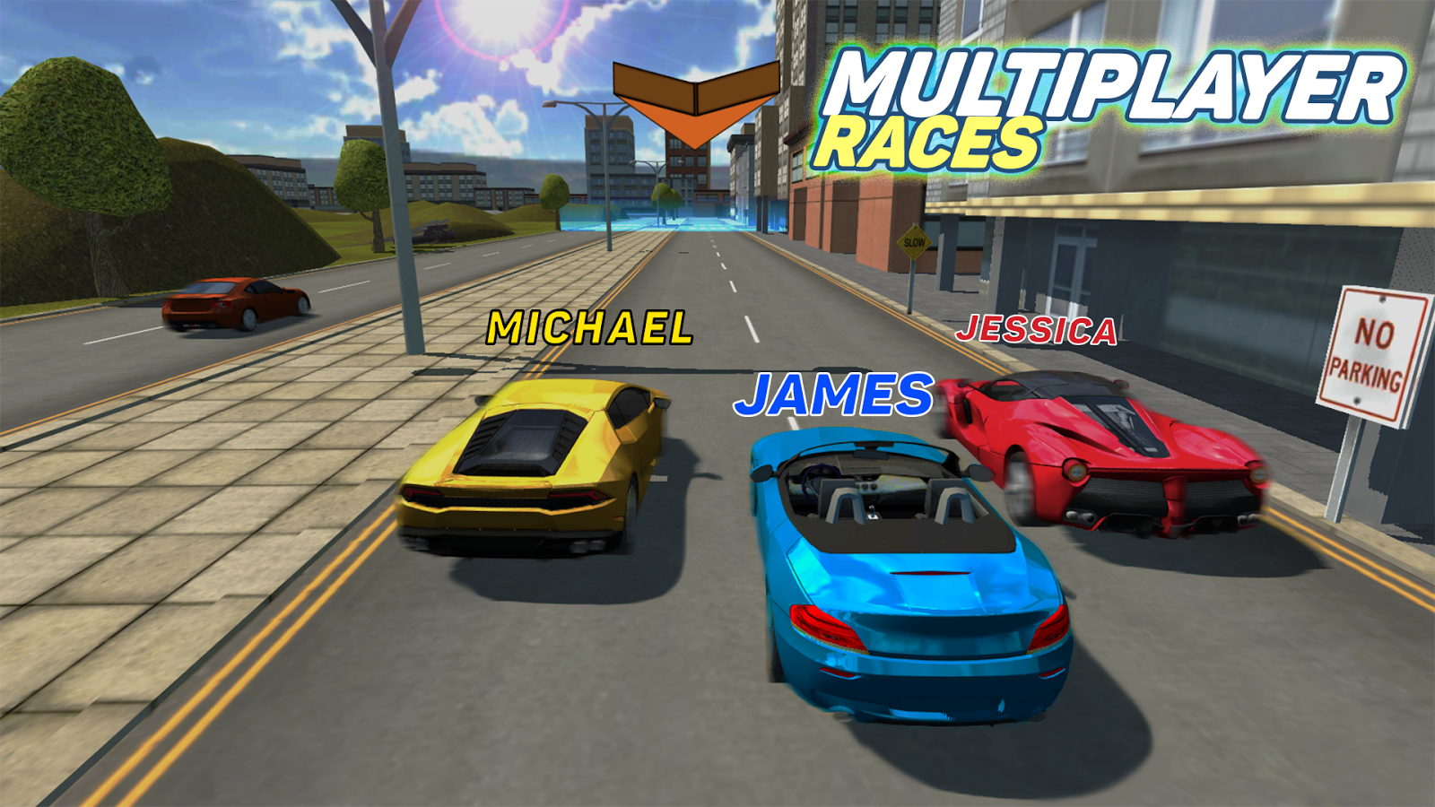 Drive car multiplayer