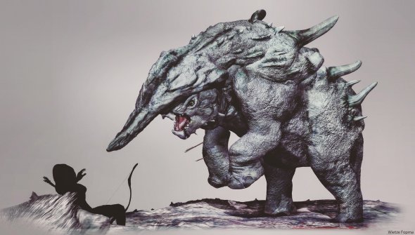 Wietze Fopma artstation ilustrações modelos 3d fantasia monstros criaturas artes conceituais