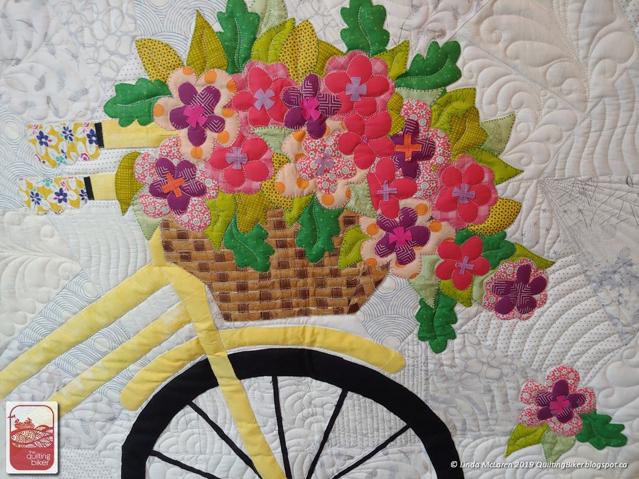 Client Quilt Blossoms and Spokes