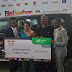 Photos : BigBrother Naija Winner, Mercy receives her Prizes