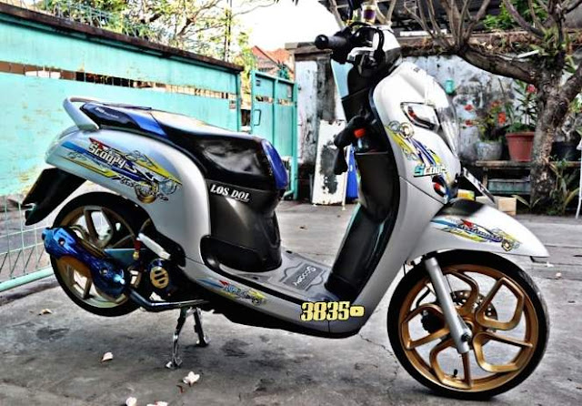 Honda Scoopy Modifikasi Thailook Honda Scoopy Modifikasi Thailook