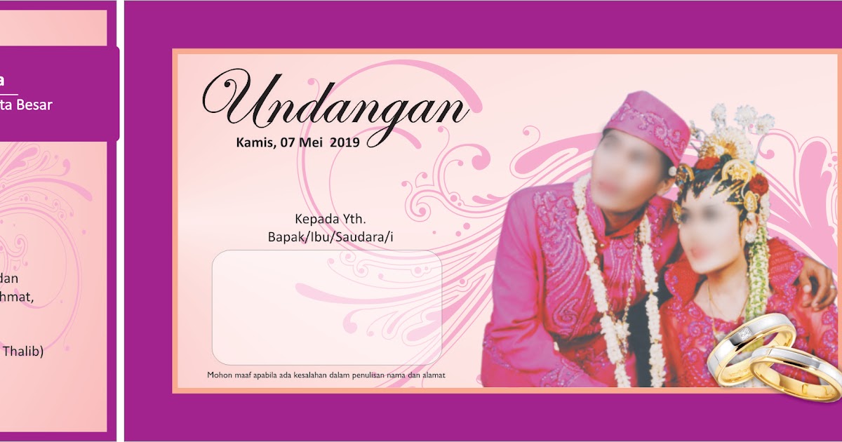 Cara Membuat Undangan Pernikahan dengan Corel Draw Cara Membuat Undangan Pernikahan dengan Corel Draw