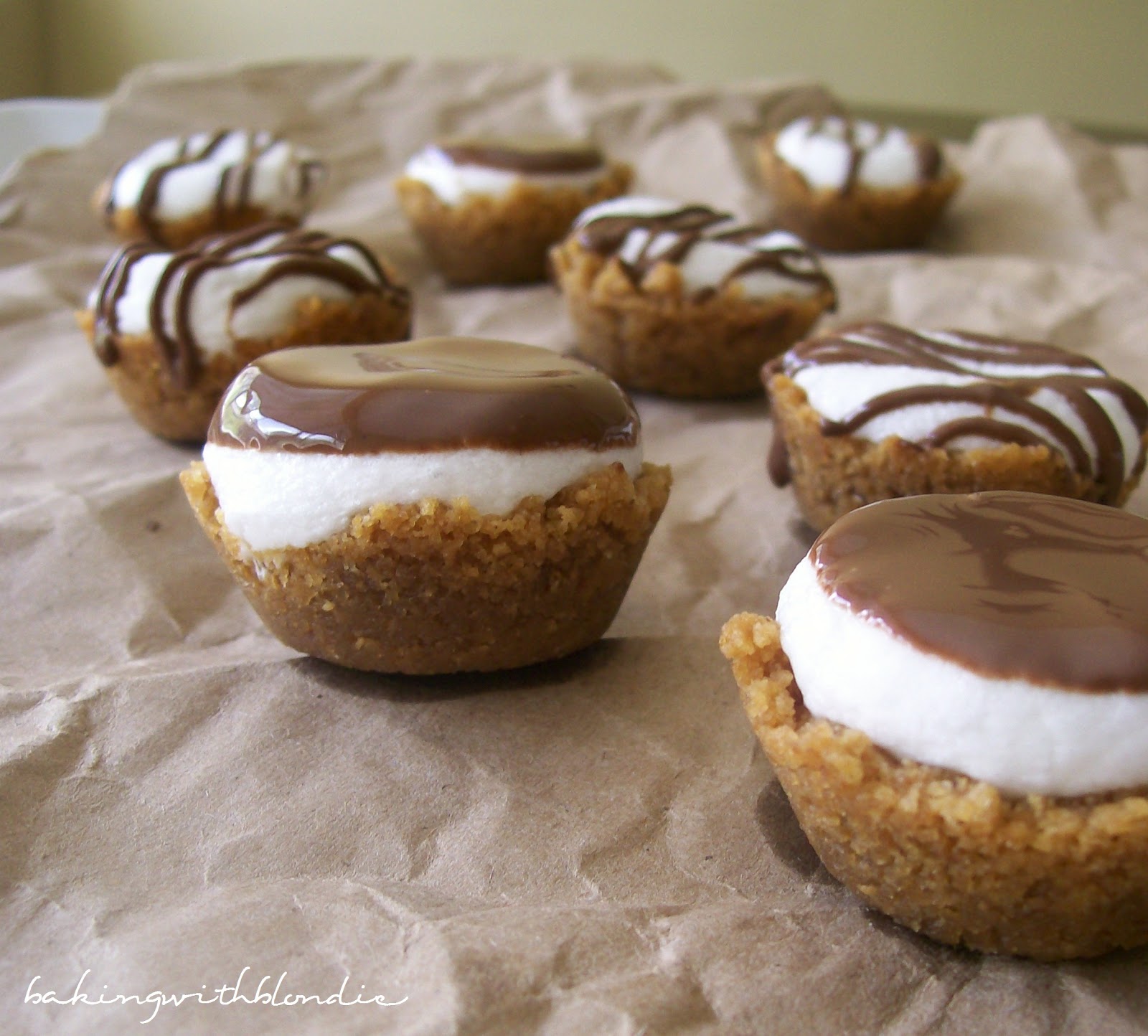 ThreeIngredient S'mores Cups My Sequined Life
