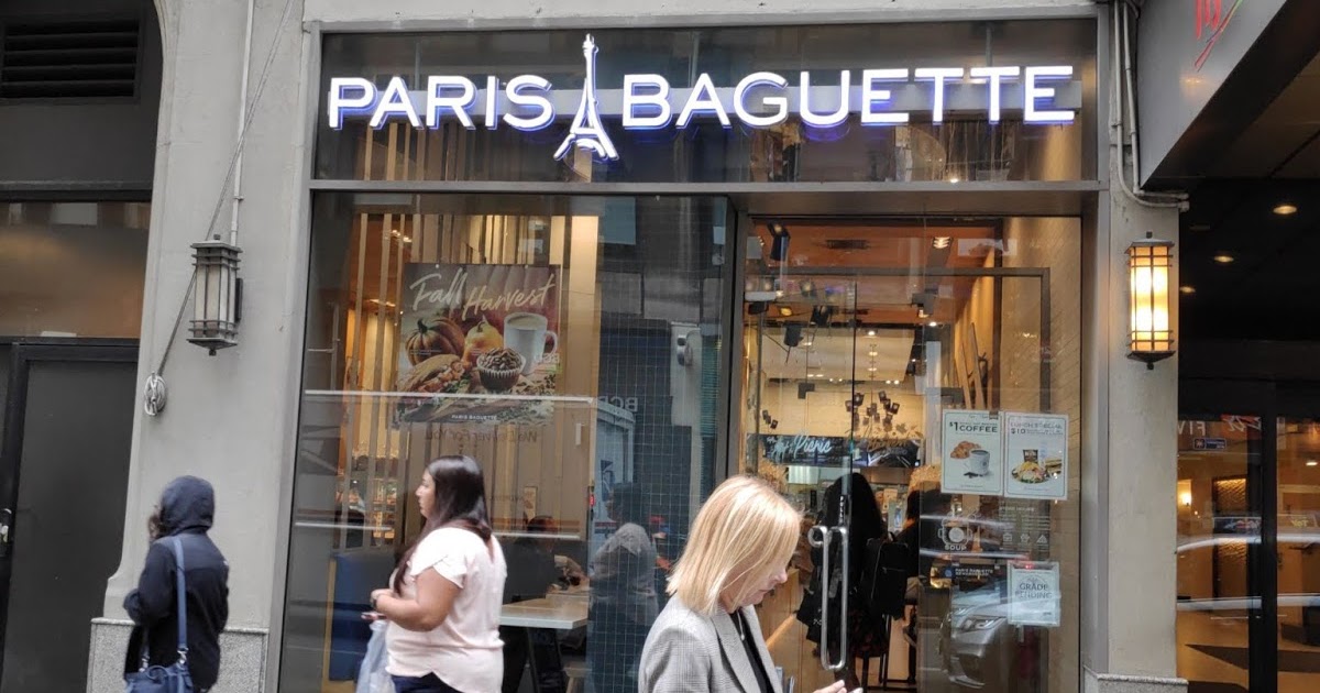 Paris Baguette at 32nd Street Manhattan New York