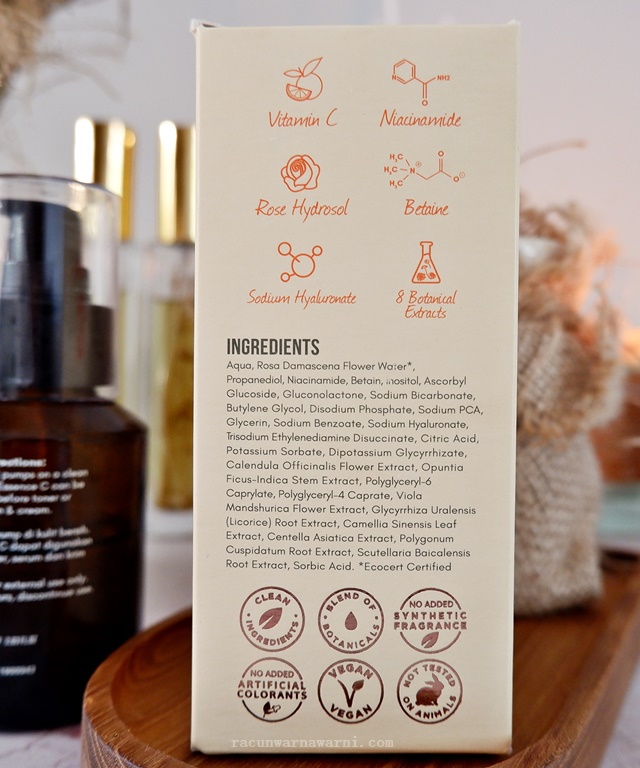 Review Indoganic Rose Essence C, Super Lembap dan Mencerahkan Racun