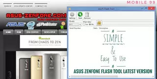 ASUS ZENFONE Flash Tool Latest Version V2.0.1 Free Download For Windows