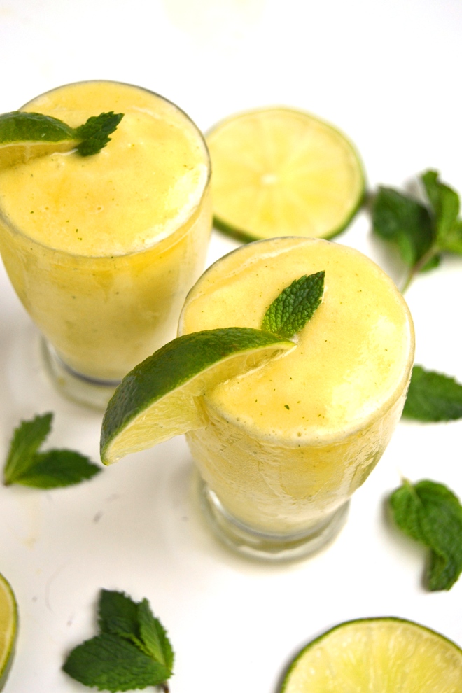 Frozen Pineapple Mojito Cocktail Recipe