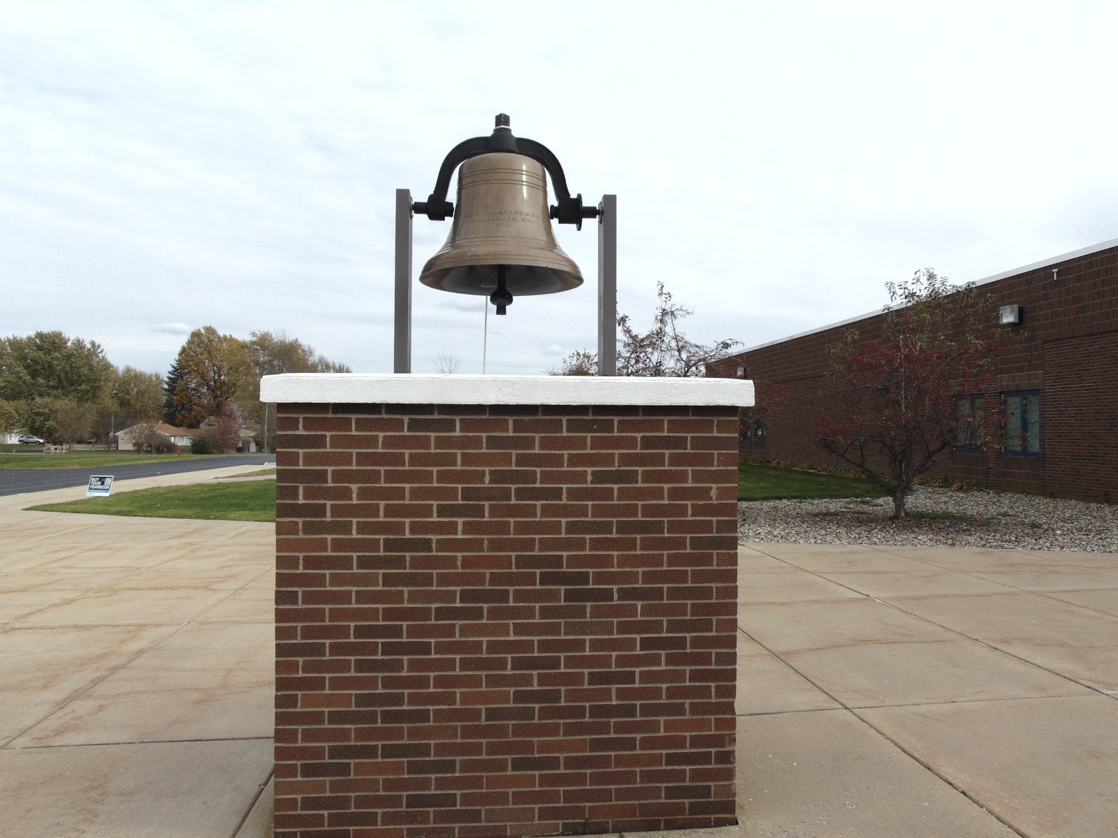 Mike Settles Clisbee Park, Original High School, Cassopolis Michigan
