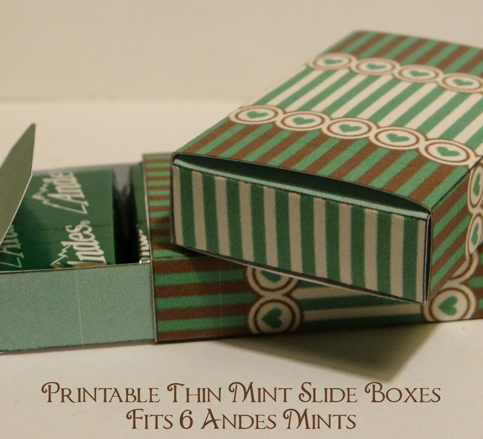 Don't Eat the Paste Printable Andes Mint slide boxes hearts and stripes
