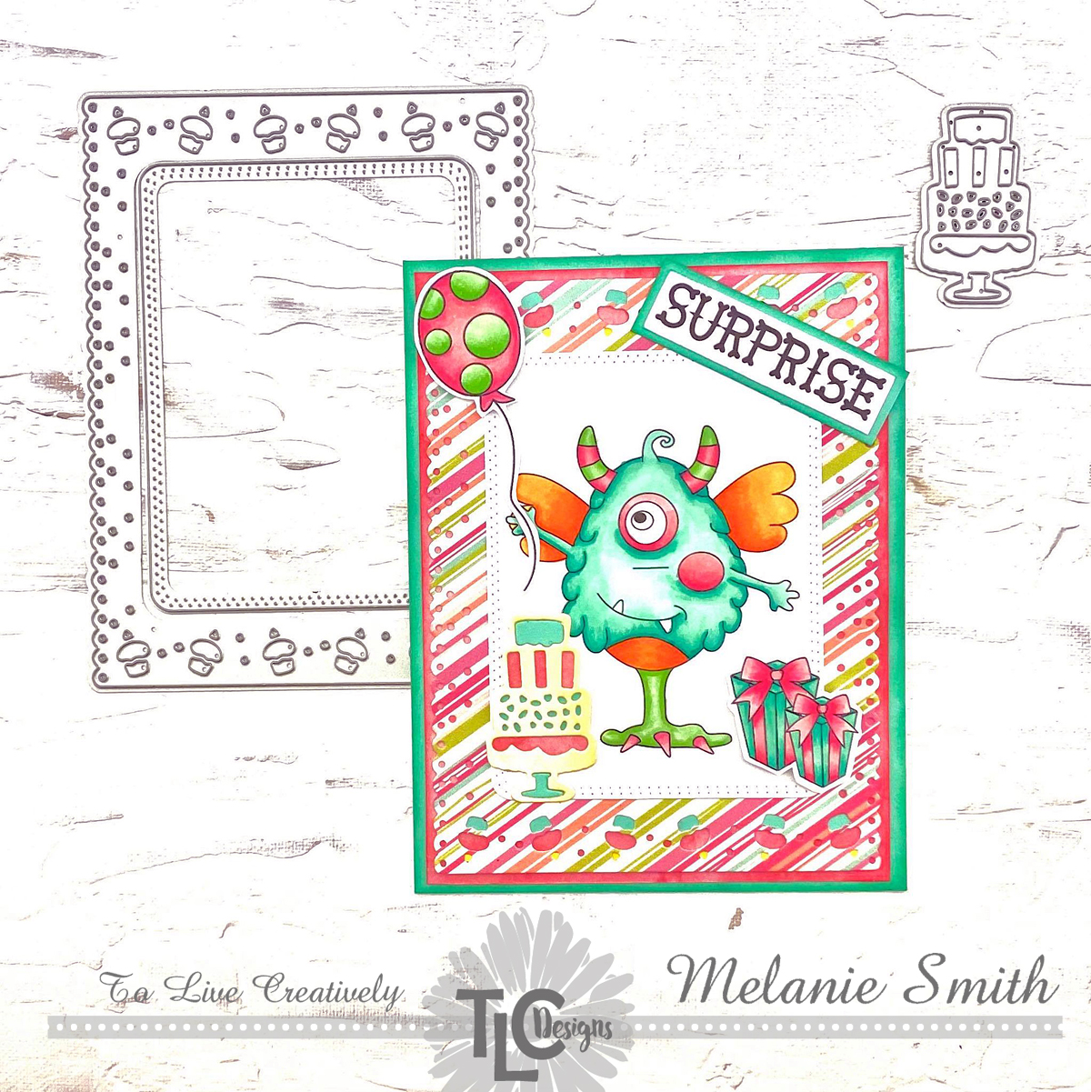 Melanie Stamps TLC Designs One Eyed Harry!!!