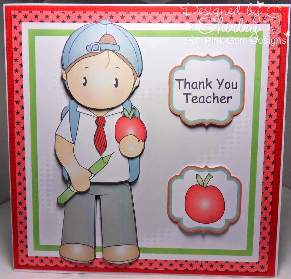 Gems of Inspiration: More Thank you Teacher cards..