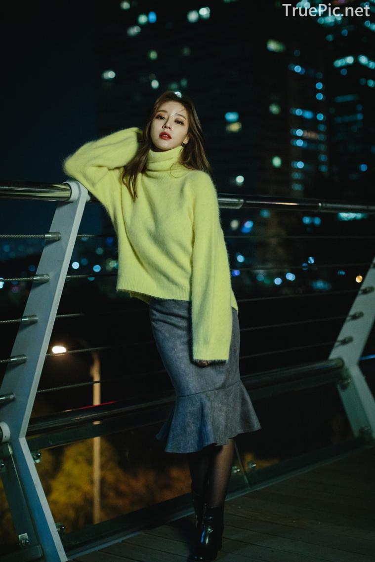 Korean Fashion Model - Kim Jung Yeon - Winter Sweater Collection - TruePic.net - Picture 45