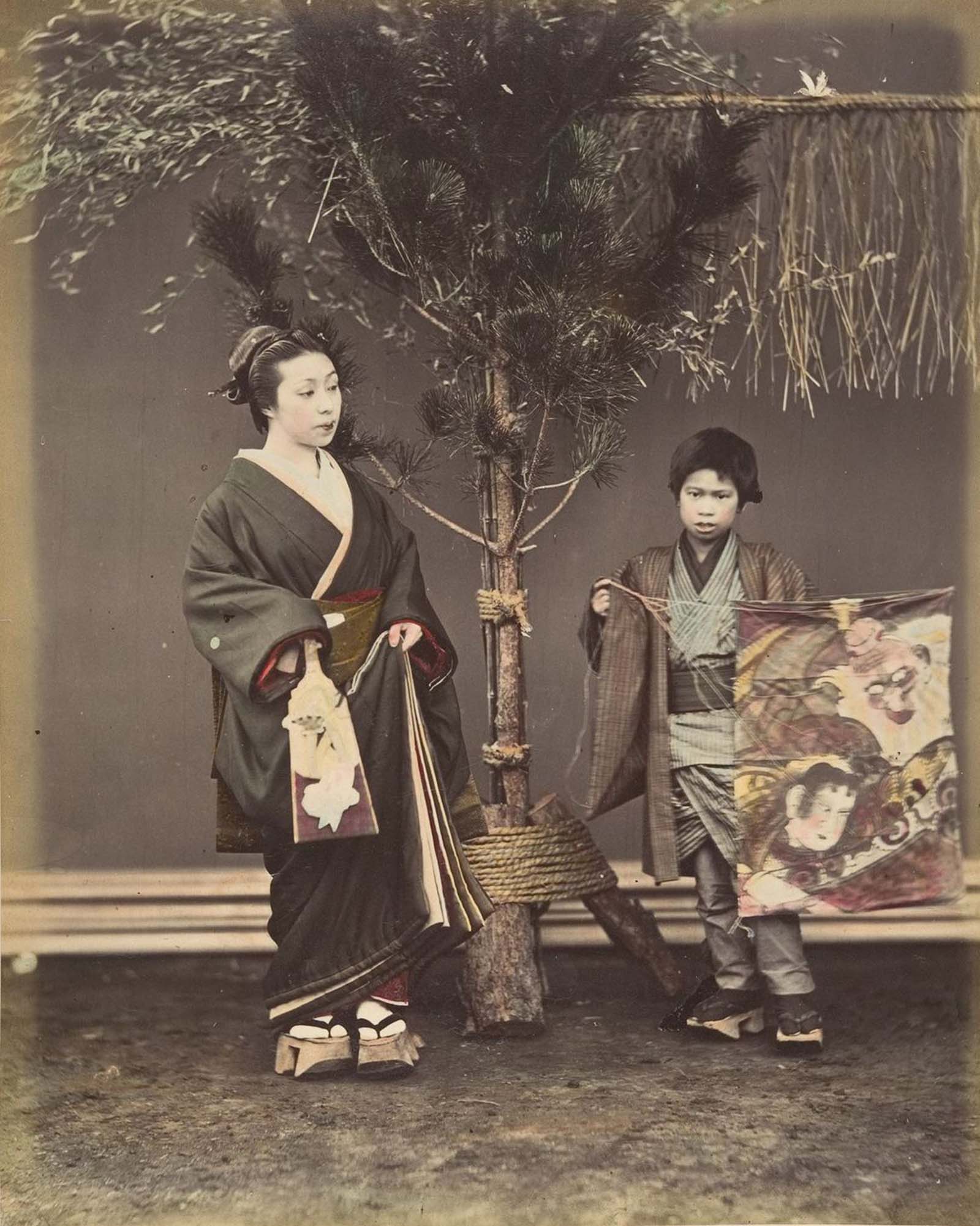 hand colored photographs japan