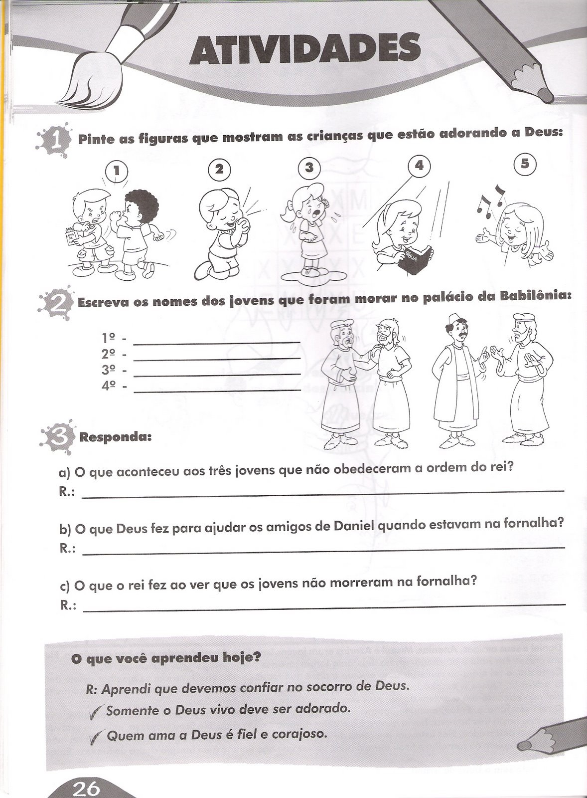 Tias da Escolinha Ministério Infantil No Livro de Daniel! Tias da Escolinha Ministério Infantil No Livro de Daniel!