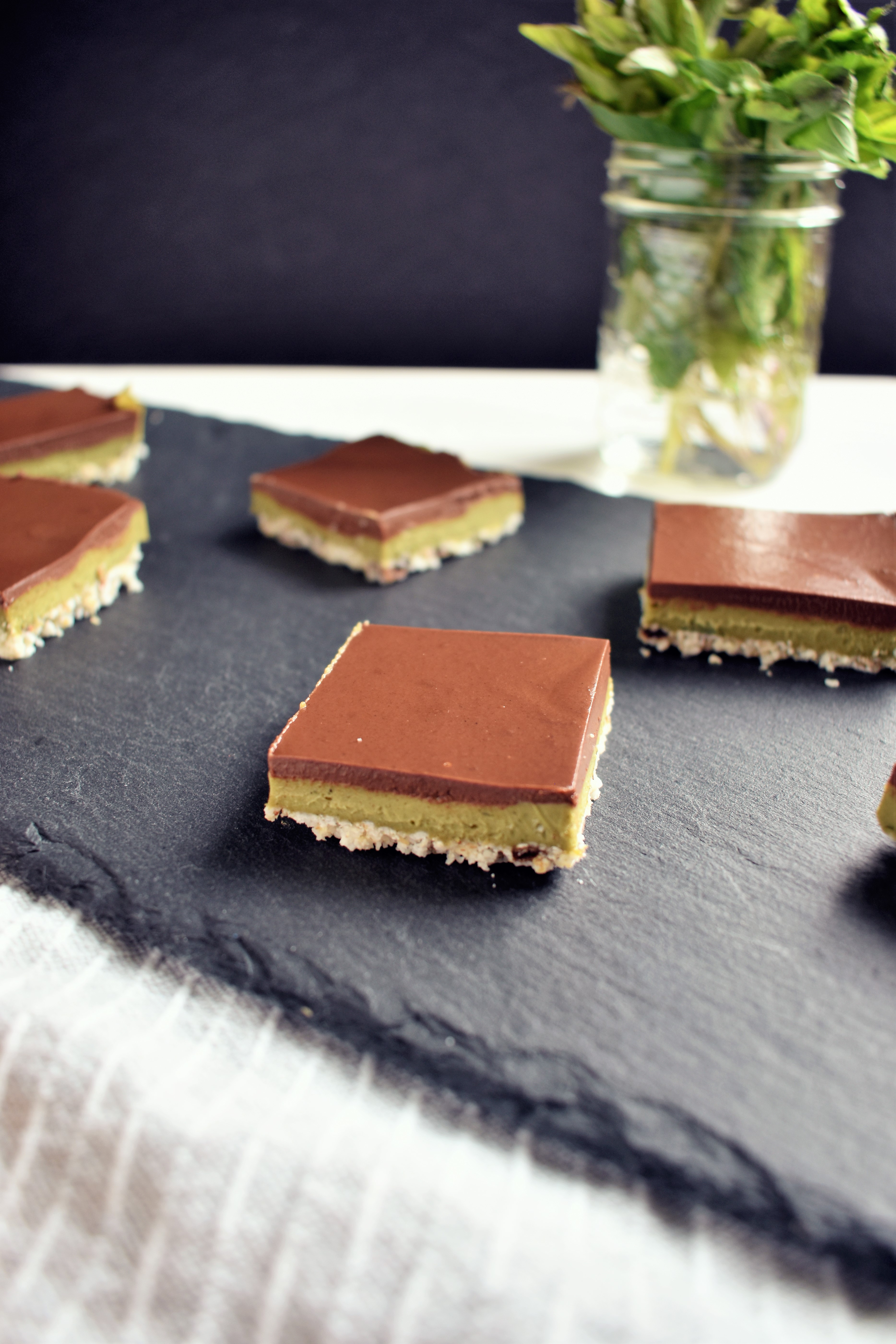 Mint Chocolate Squares